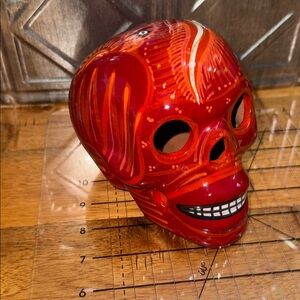 Large Hand-painted Talavera Sugar Skull